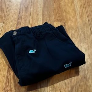Boys XL navy shorts with whales